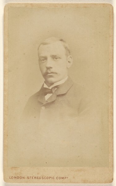 London Stereoscopic and Photographic Company, [Unidentified man with moustache]