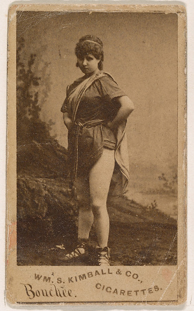 William S. Kimball & Company, Miss Bouchee, from the Actresses series (N203) issued by Wm. S. Kimball & Co.