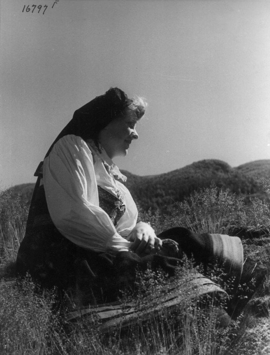 Anders Beer Wilse, Wilse original, Kvinnedrakt
