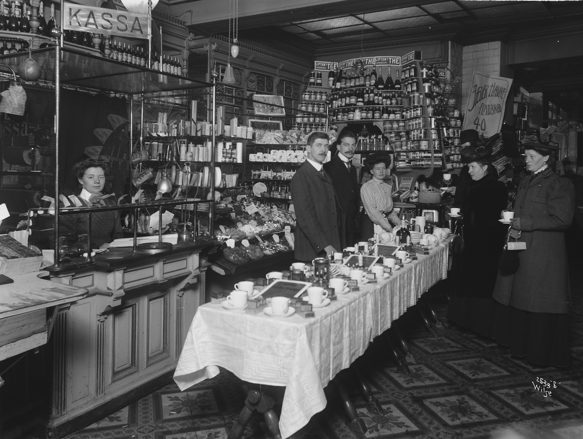 Anders Beer Wilse, Prot: Invendig P.M. Jensens Butik