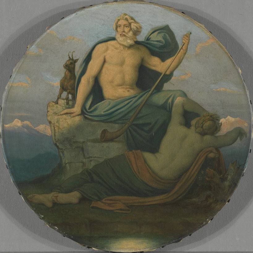 Moritz von Schwind, Die vier Tageszeiten: Der Morgen