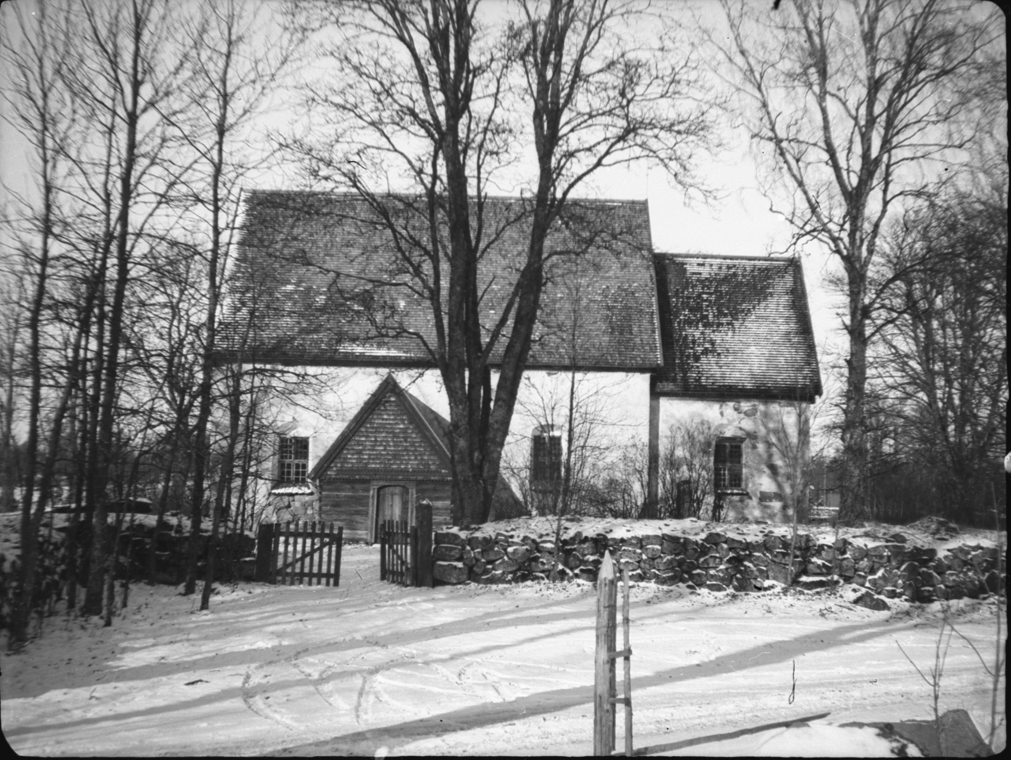 Bertil Berthelson, Vederslövs gamla kyrka