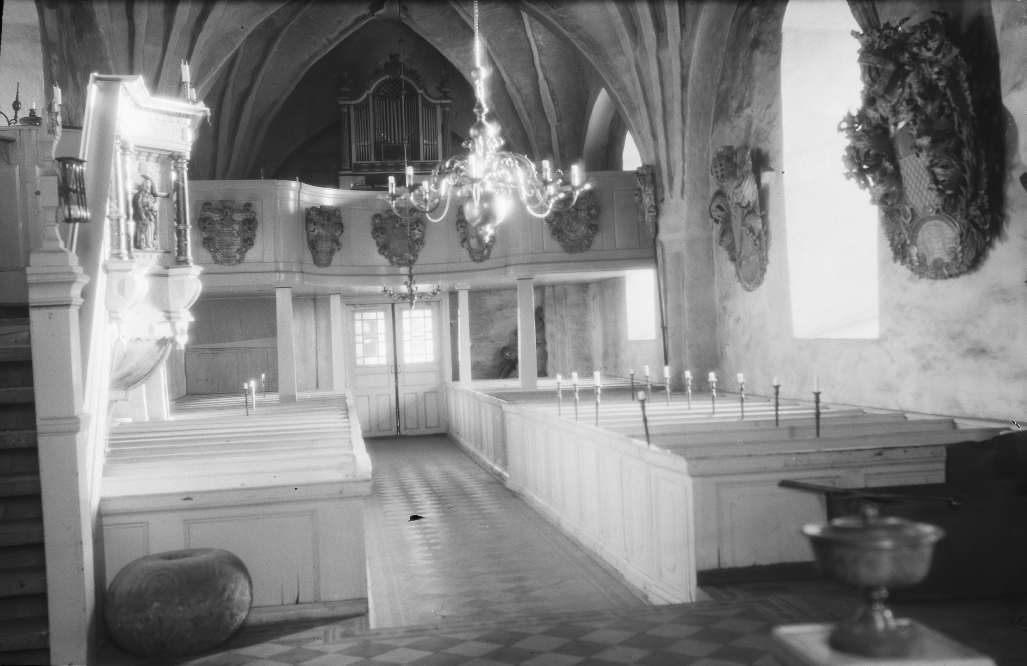 Sven Brandel, Teda kyrka