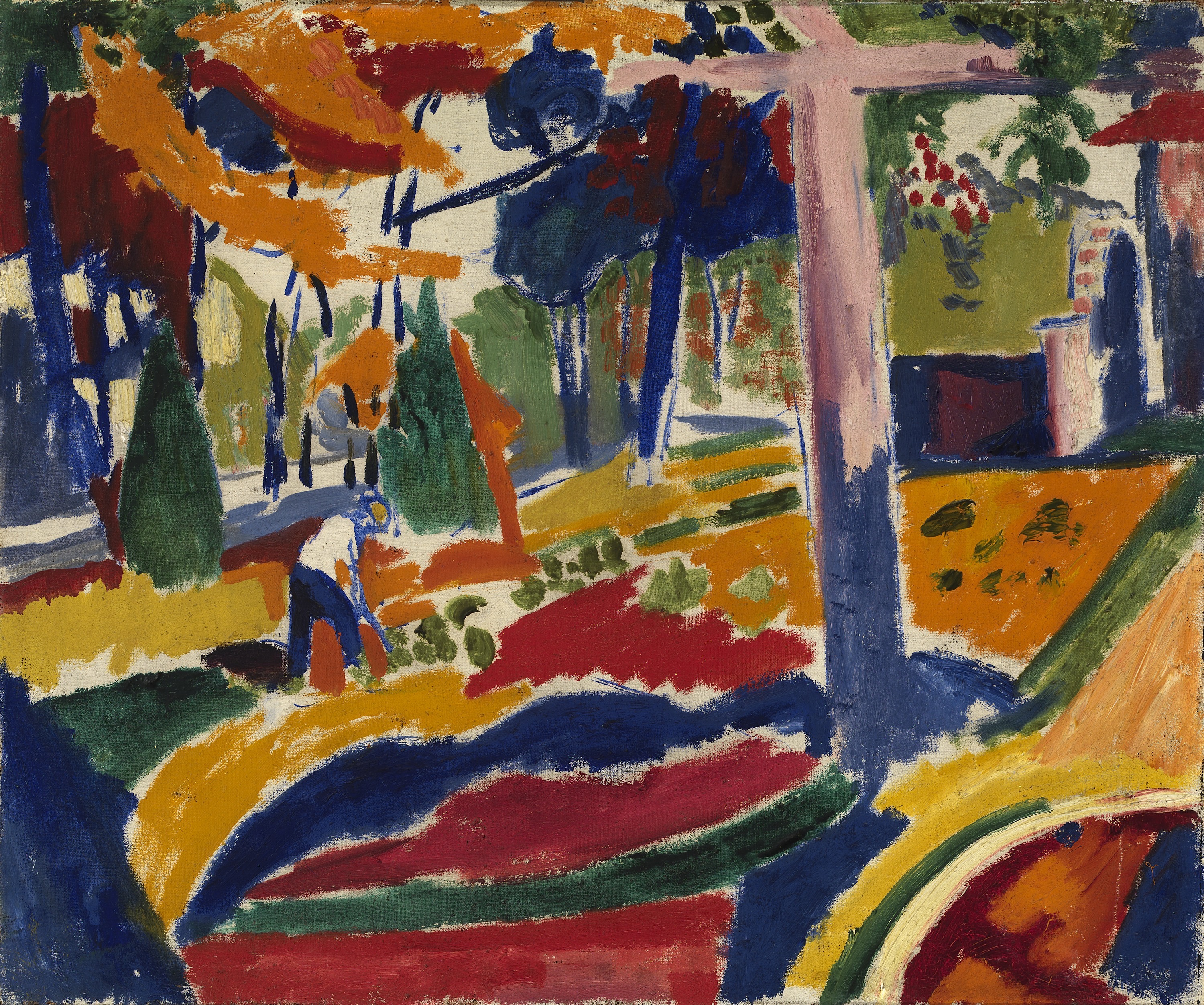 H. Lyman Saÿen, Garden