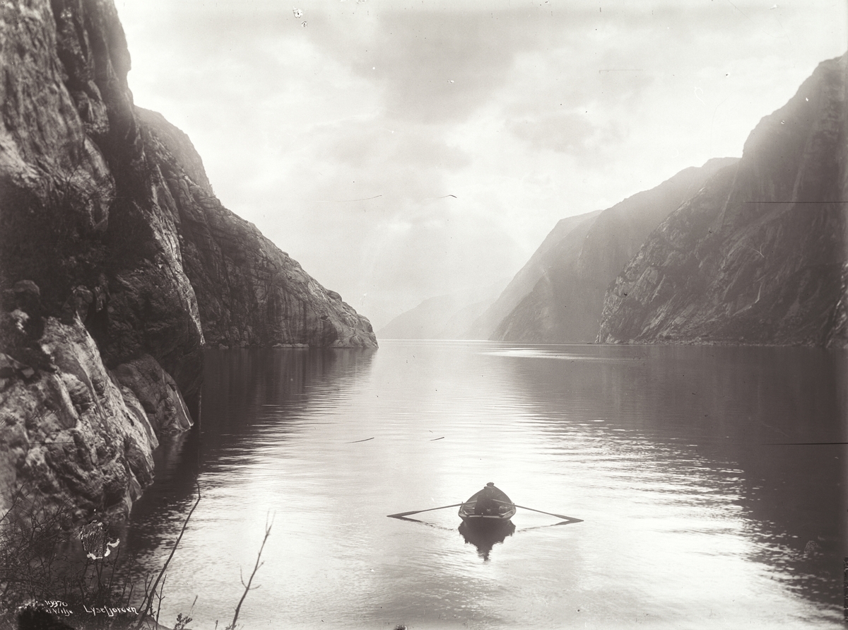 Anders Beer Wilse, Prot: Lysefjorden med Lysebotn 12/9