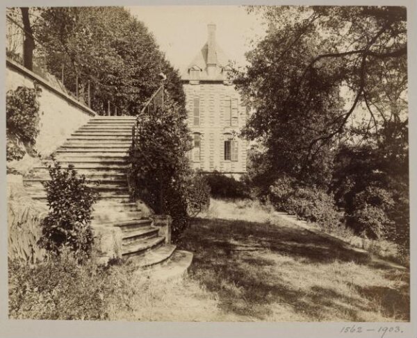 Atget, Jean-Eugène-Auguste, Chateau de la Belle Gabrielle, Paris, France