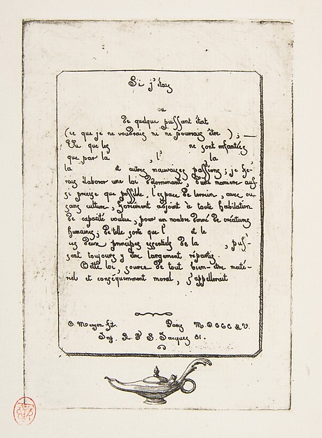 Charles Meryon, La Loi Solaire