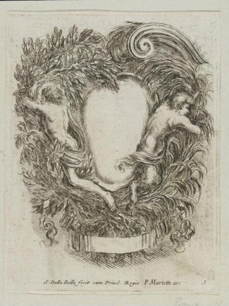 stefano della bella, Nouvelles inventions de Cartouches