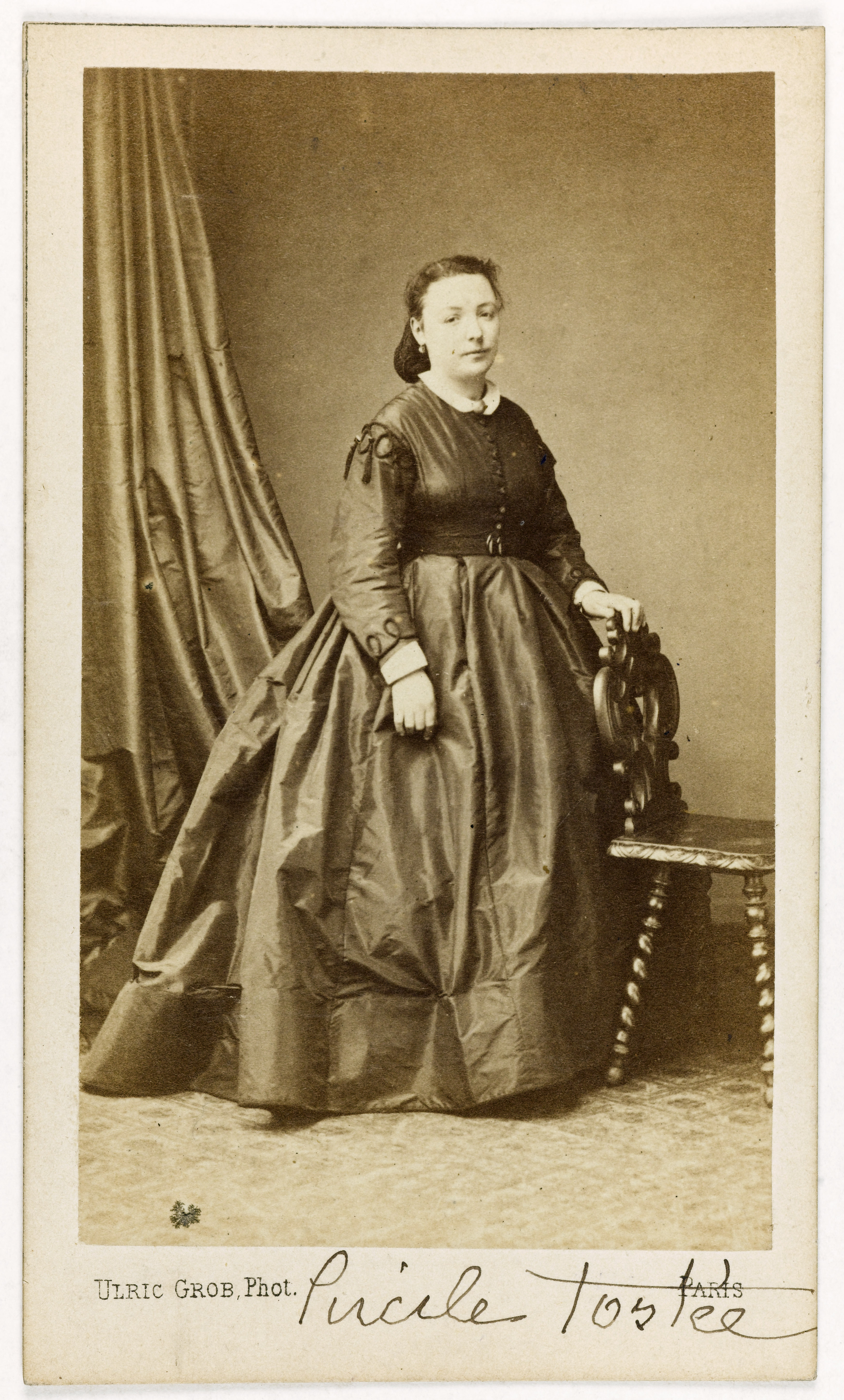 Ulric Grob, Portrait de Mlle Lucile Tostée, actrice