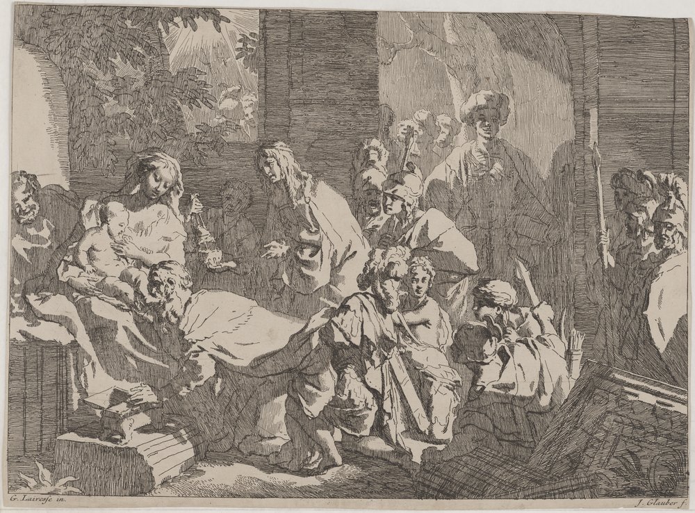 Johannes Glauber, Anbetung der Könige