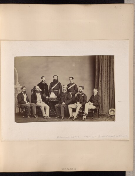 Unknown, [Group Portrait - Eight European Men]