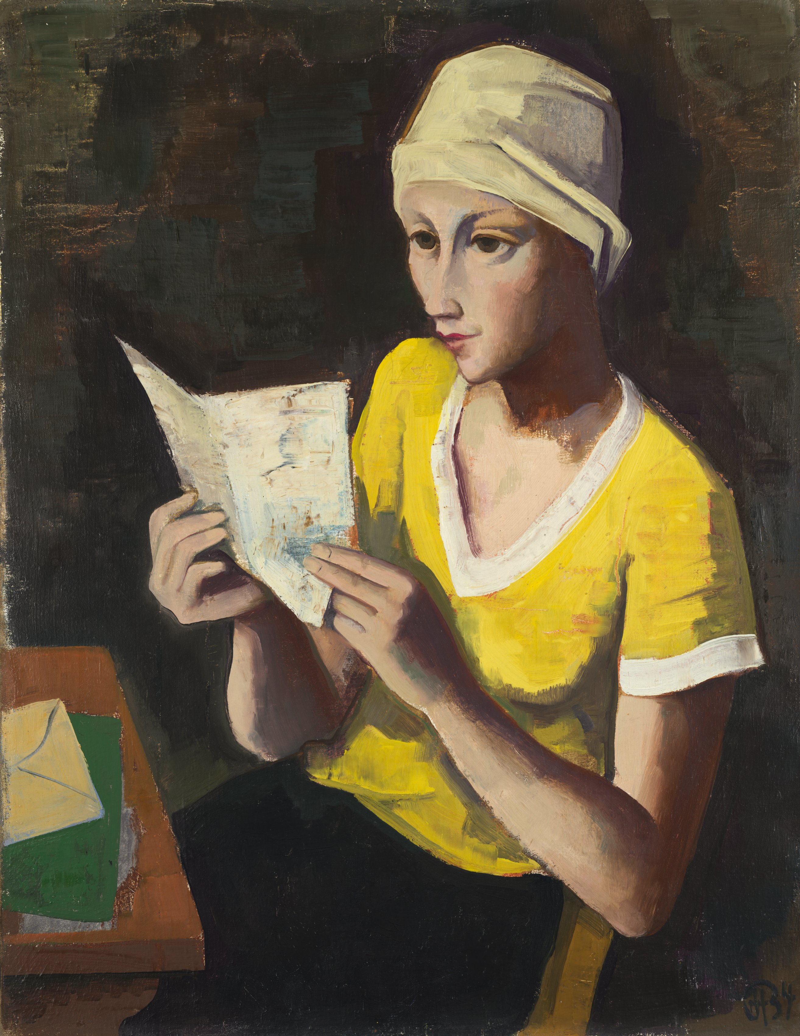 Karl Hofer, The Letter