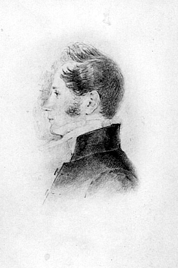 Unknown artist, Nils Erik Modin född 1809 död 1854.