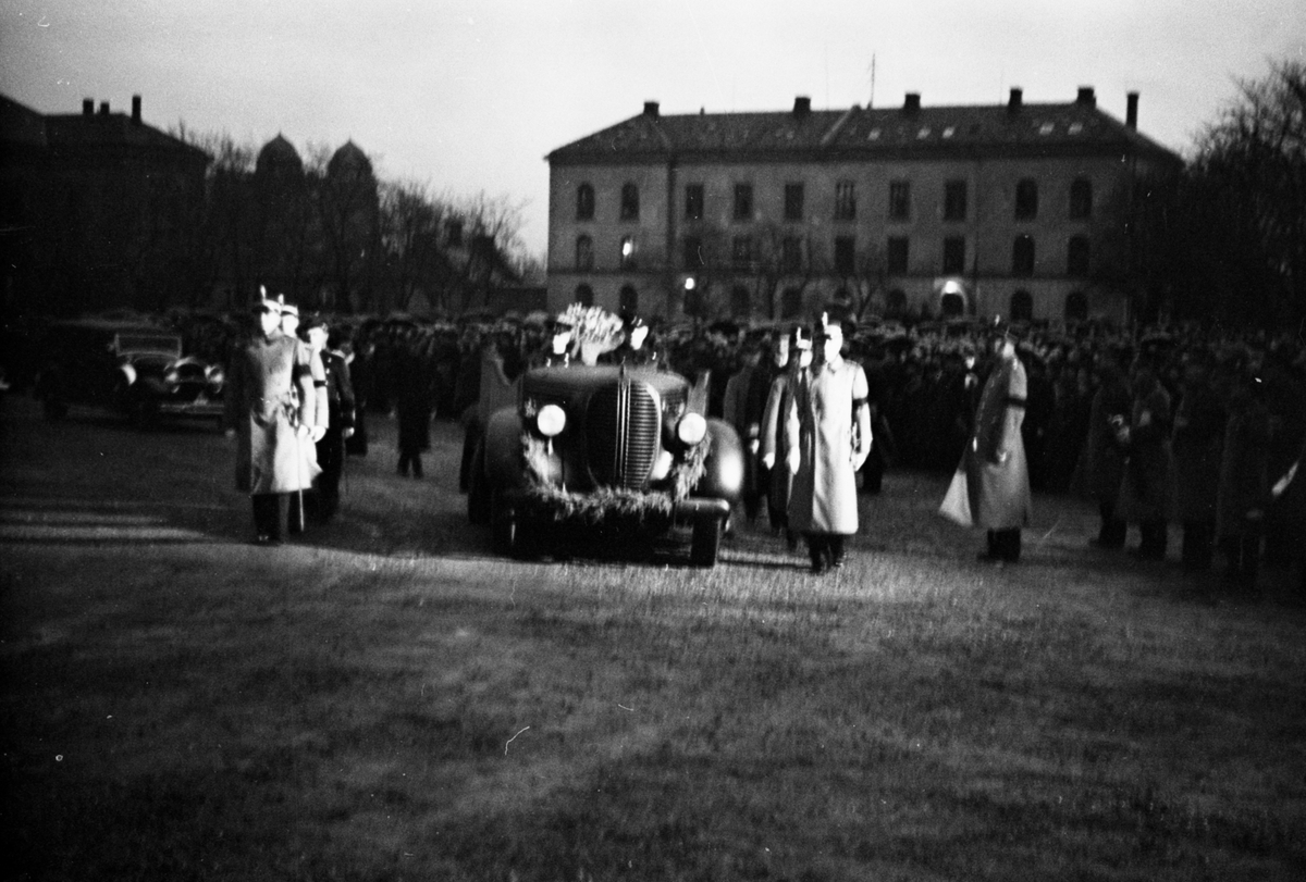 Anders Beer Wilse, Prot: Dronningens begravelse
