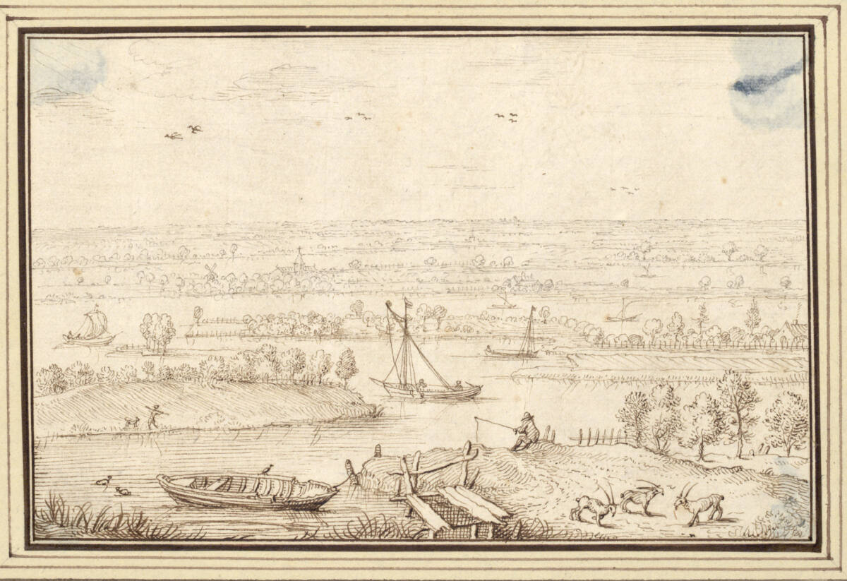 AlbertFlamen, Weite Flußlandschaft (I-5)