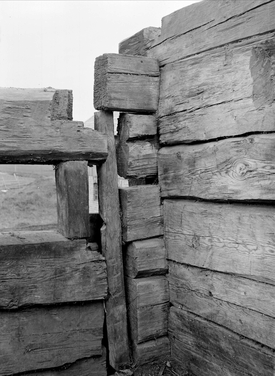 Paul Sandberg, Timber construction - now at the open-air museum Disagården - in the original place in Gränby, Björklinge parish, Uppland