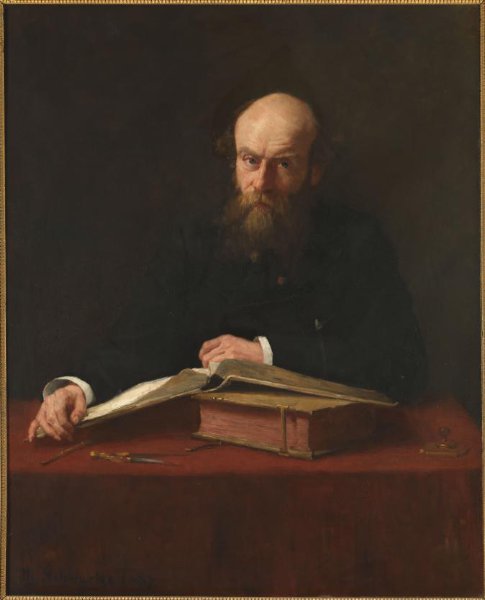 Thérèse Schwartze, Portret van Dr. P.J.H. Cuypers (1827-1921)