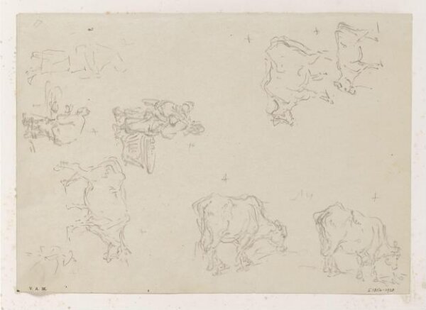George Chinnery, Chinese figures and cattle