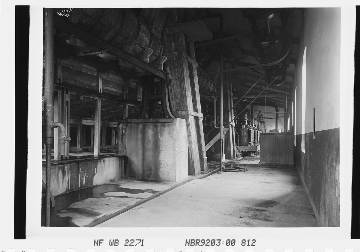 Anders Beer Wilse, Prot: Greåker Cellulose Fabrik - Valserummet