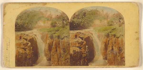 William England, Falls of the Passaic, Paterson, Near New York. South View.