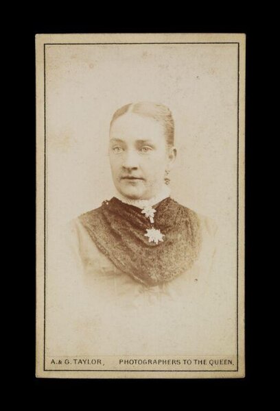 A. & G. Taylor, A portrait of a woman