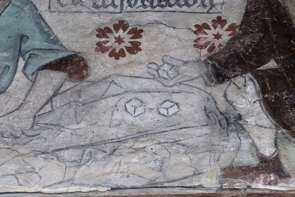 Bengt Backlund, Lime Painting in Harkberga Church, Uppland 2009