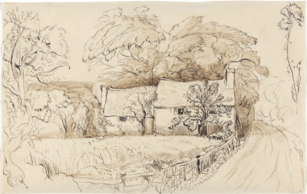 John Linnell, A Farmhouse at Shoreham