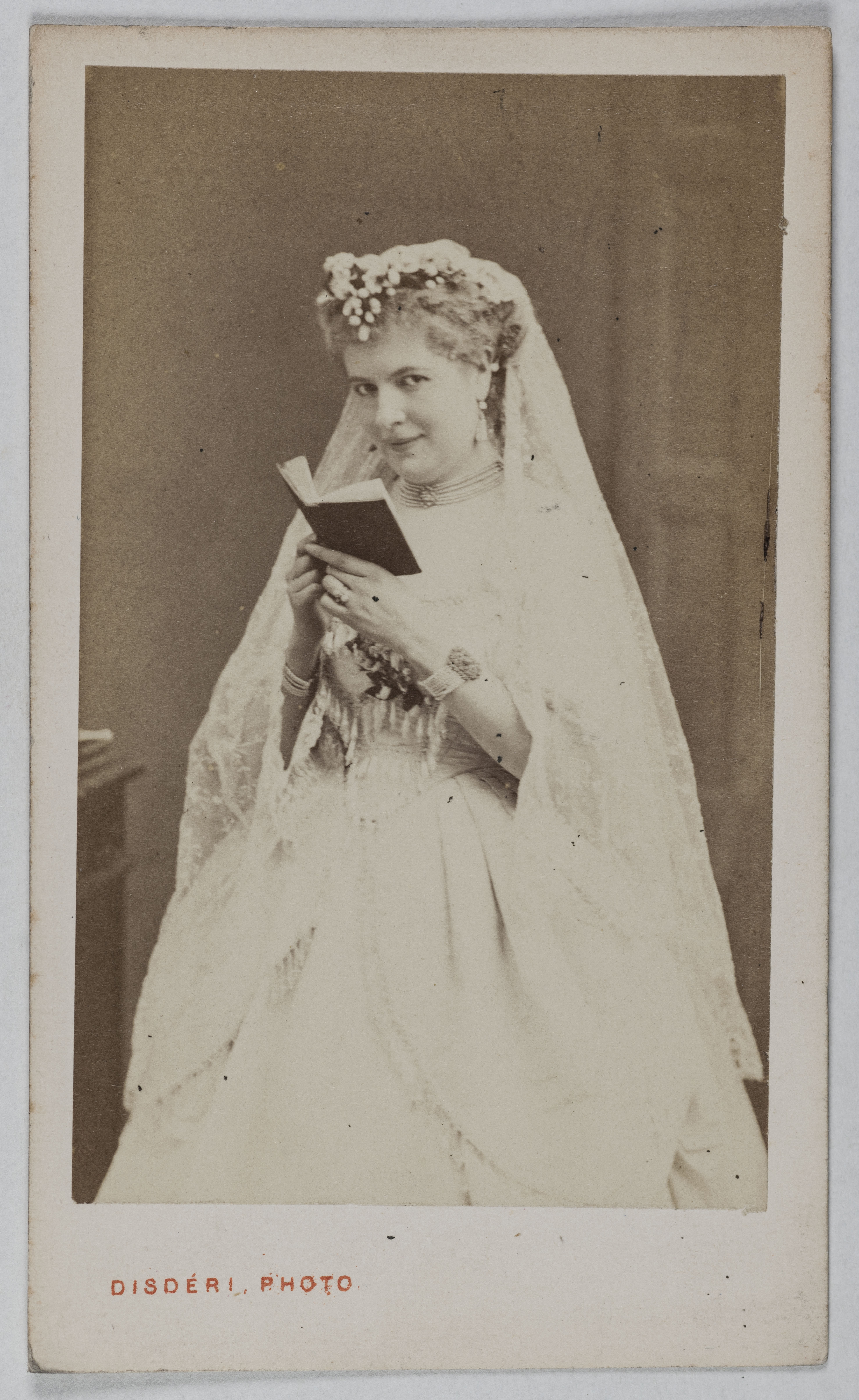 André-Adolphe-Eugène Disdéri, Portrait de Wanda de la Grande Duchesse (Emilie Garait, dite) (1842-1905), (actrice)