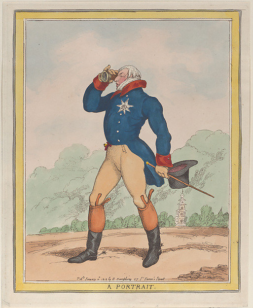 Thomas Rowlandson, A Portrait (Duke of Cumberland)