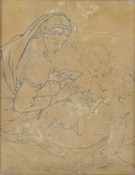 Adriaen van der Werff, Madonna and Child with St John