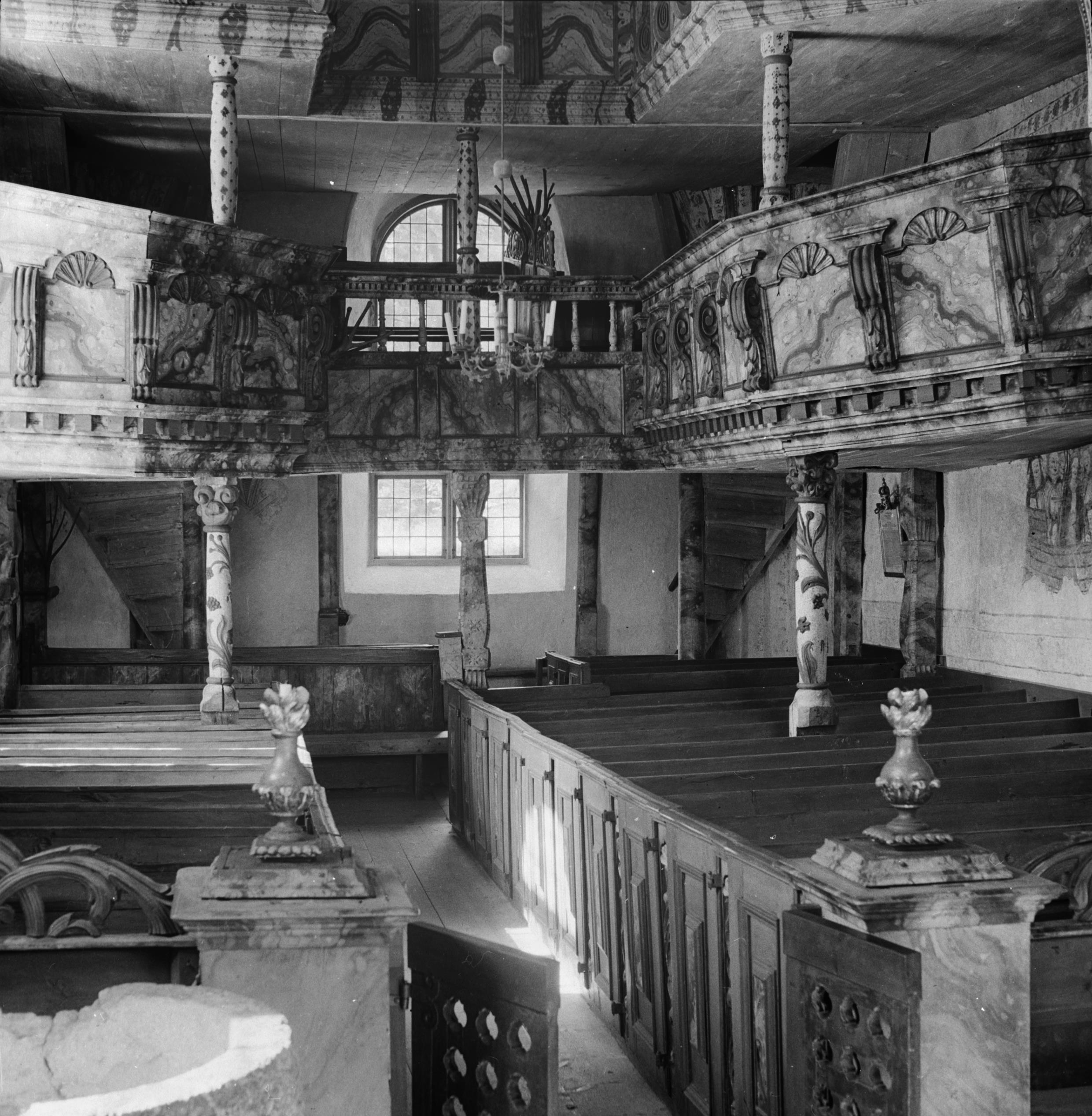 Nils Lagergren, Ytterlännäs gamla kyrka