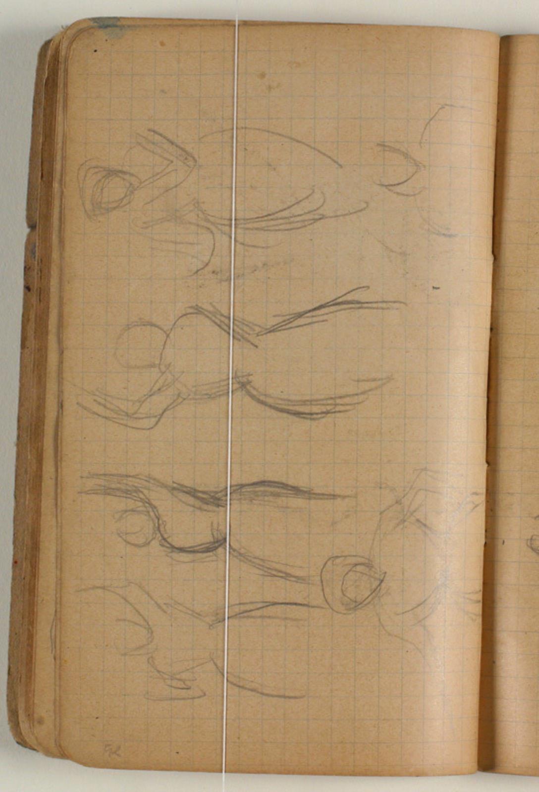Niels Larsen Stevns, Skitser af dansende kvinde