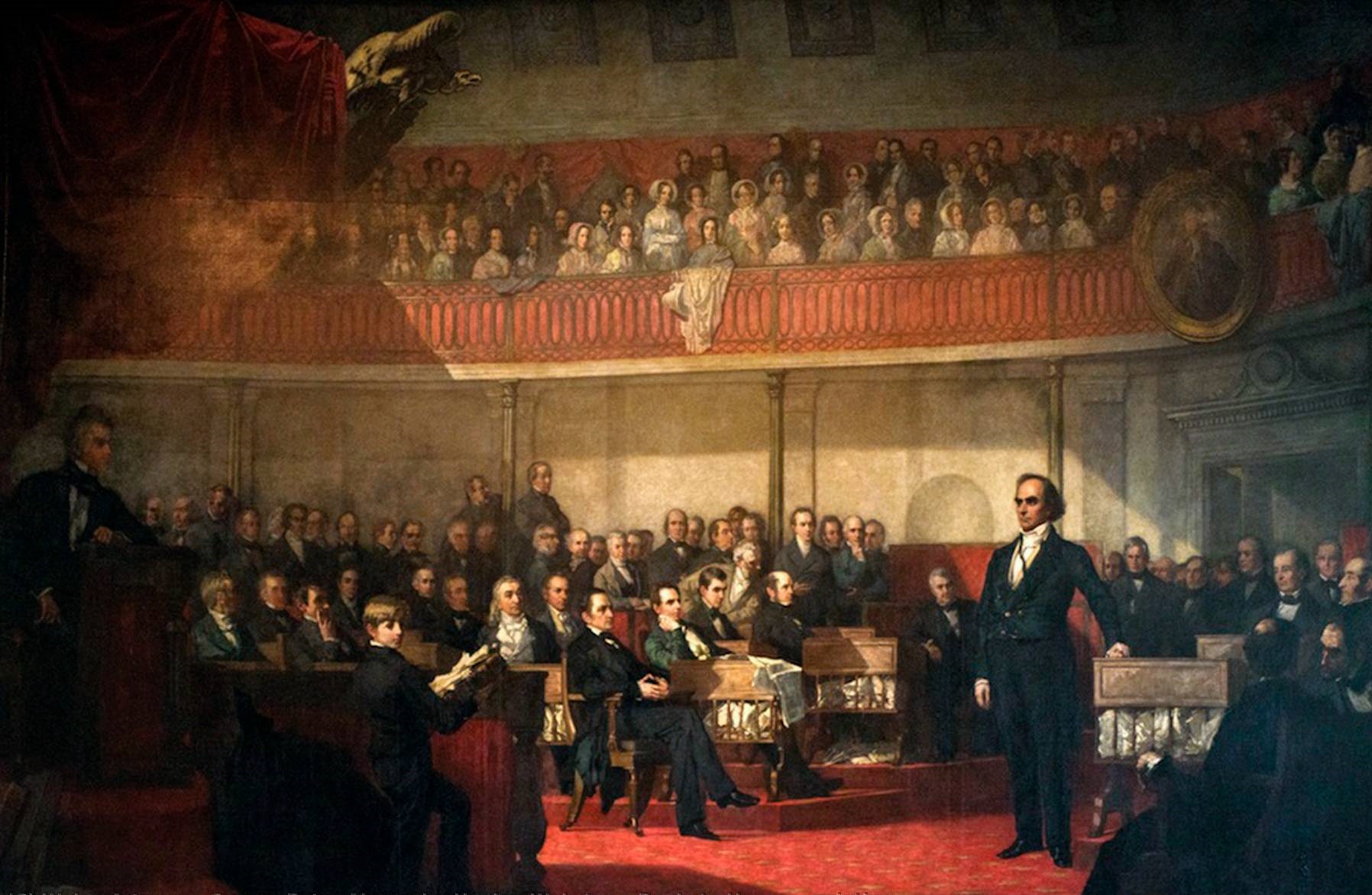 George Peter Alexander Healy, Webster Replying to Hayne