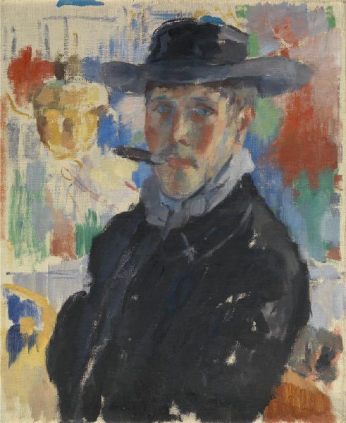 Rik Wouters, Self Portrait with Cigar