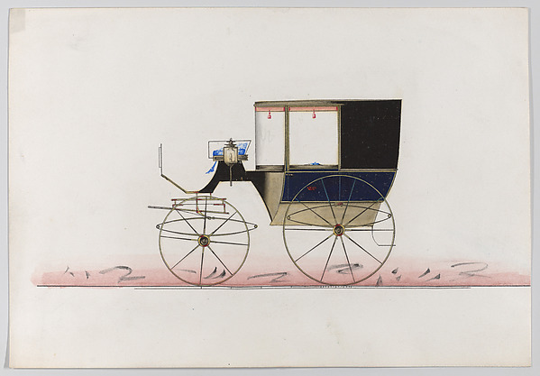Brewster & Co., Design for Double Brougham (unnumbered)