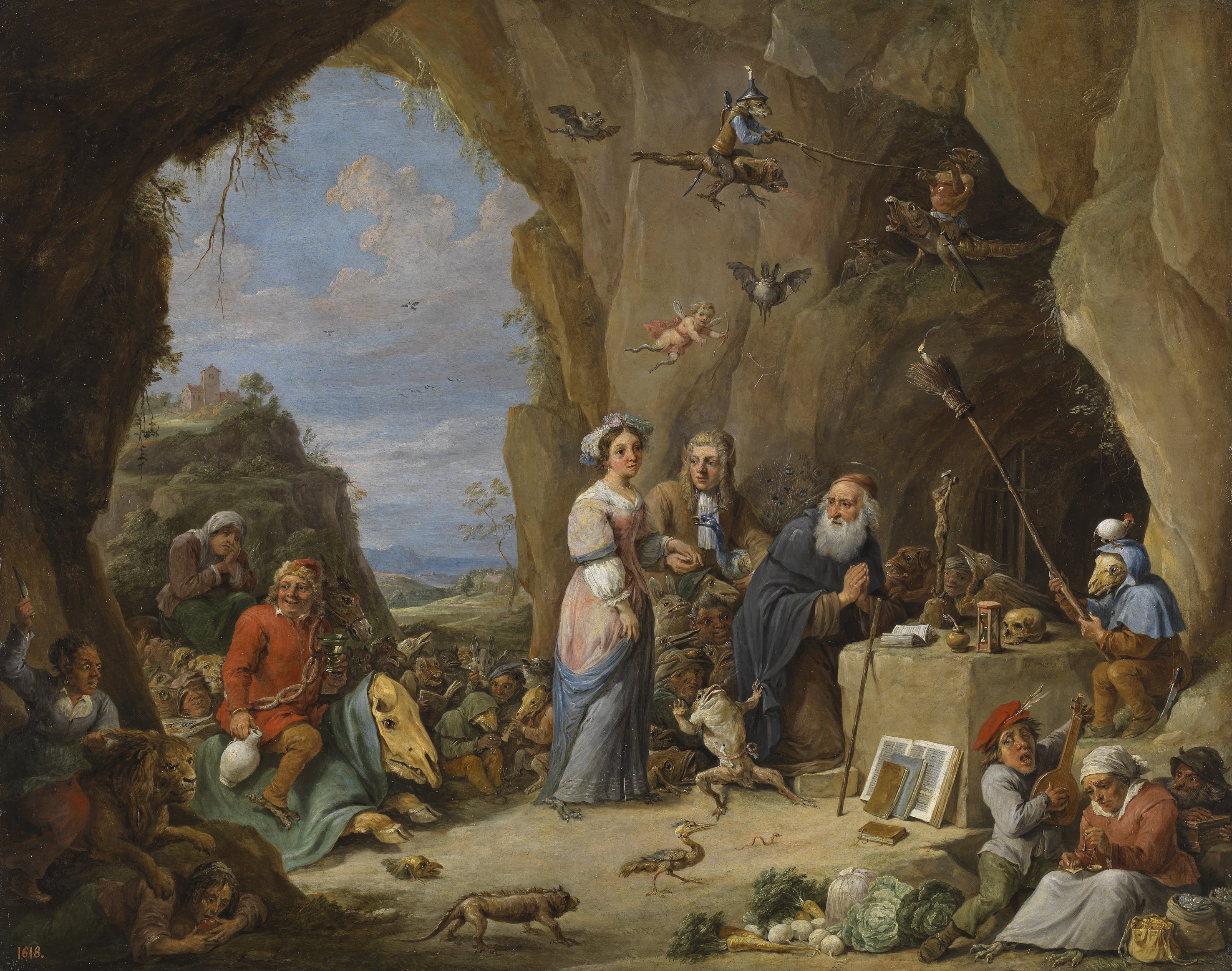 David Teniers the Younger, Temptation of St. Anthony