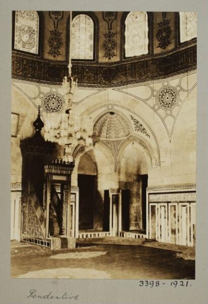 K.A.C. Creswell, Minbar of the mausoleum of Mamluk Amir Yashbak min Mahdi, Cairo