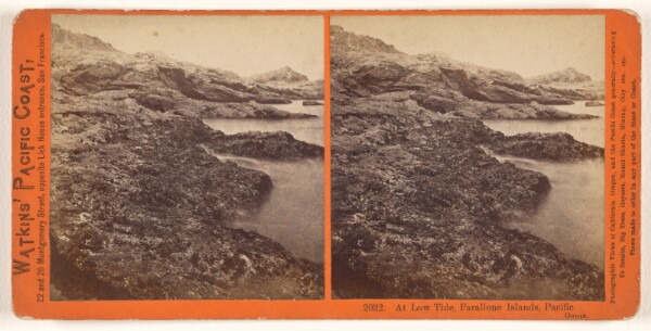 Carleton Watkins, At Low Tide, Farallone [sic] Islands, Pacific Ocean.