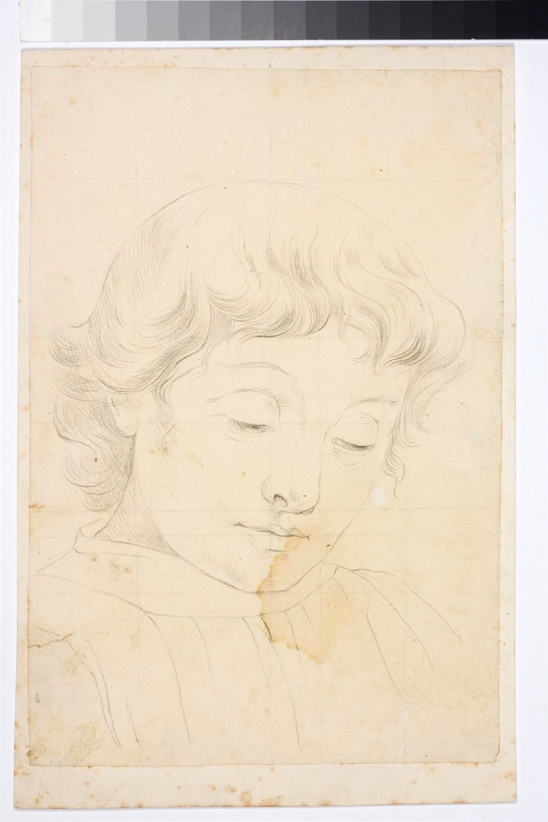 Woldemar Friedrich (author) Krüger, Young man’s portrait