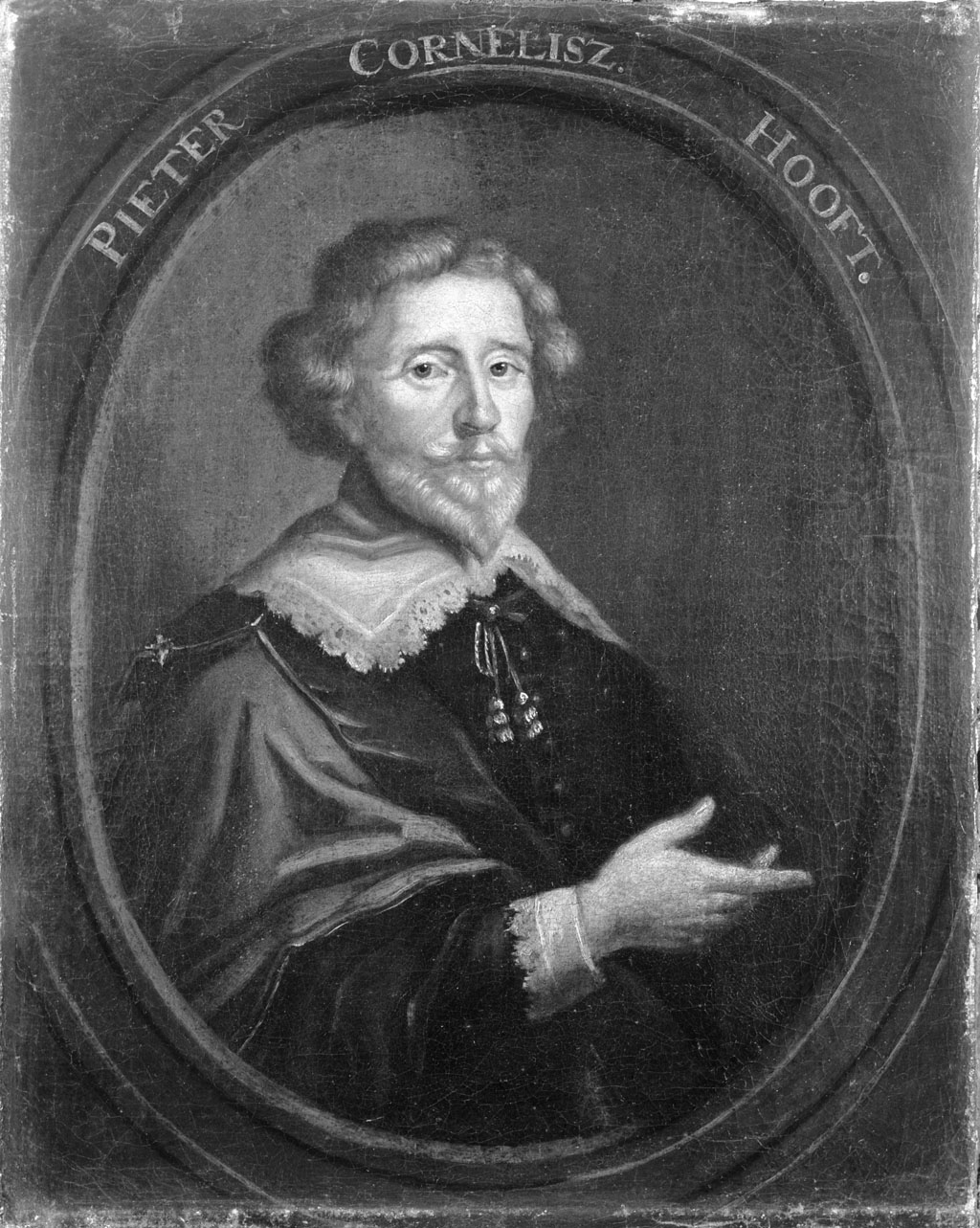 Joachim von Sandrart the Elder, Portrait of Pieter Cornelisz. Hooft (1581-1647) (copy)