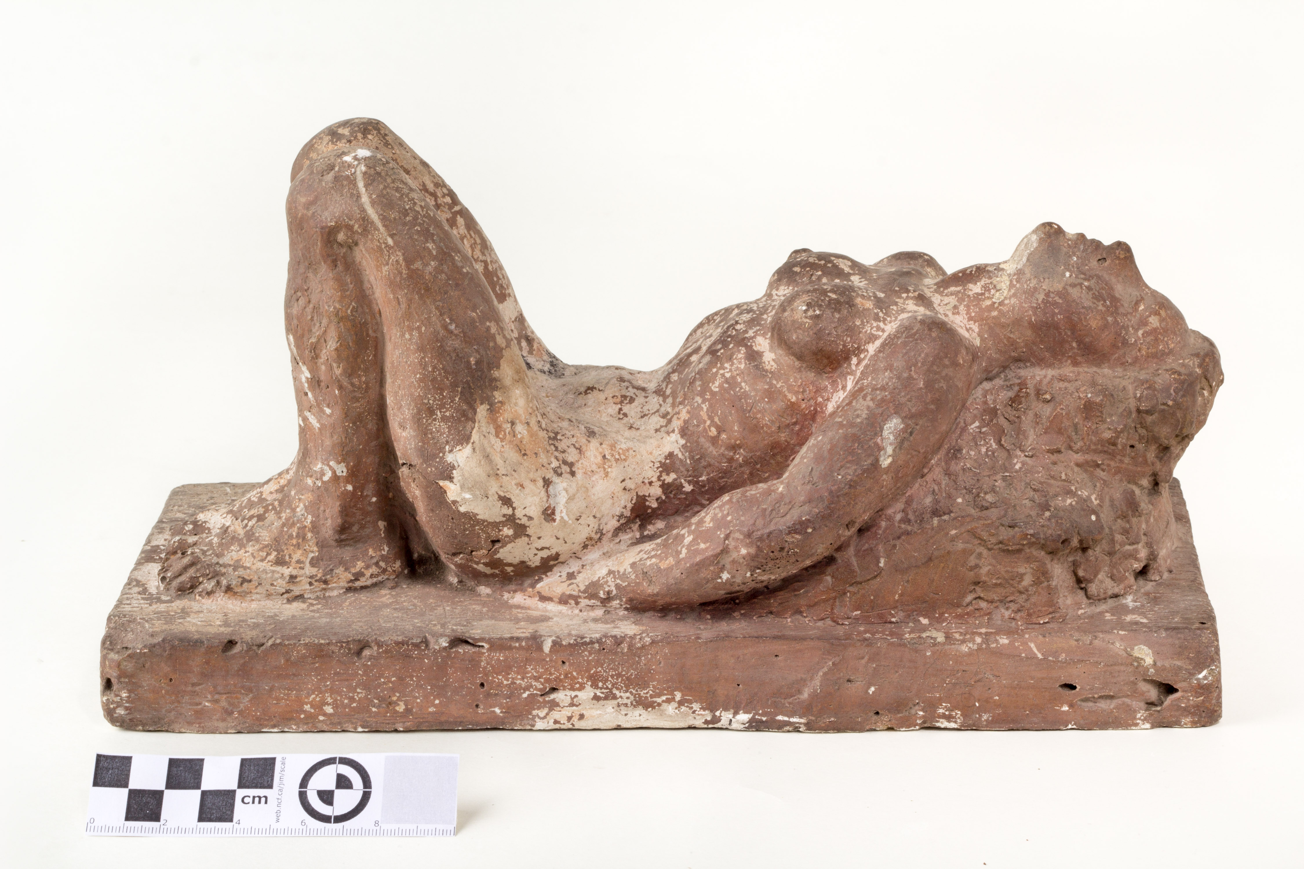 Anton (autor) Starkopf, recumbent female figure