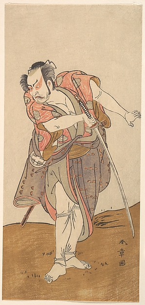 Katsukawa Shunshō　勝川春章, The Actor Otani Hiroyemon III