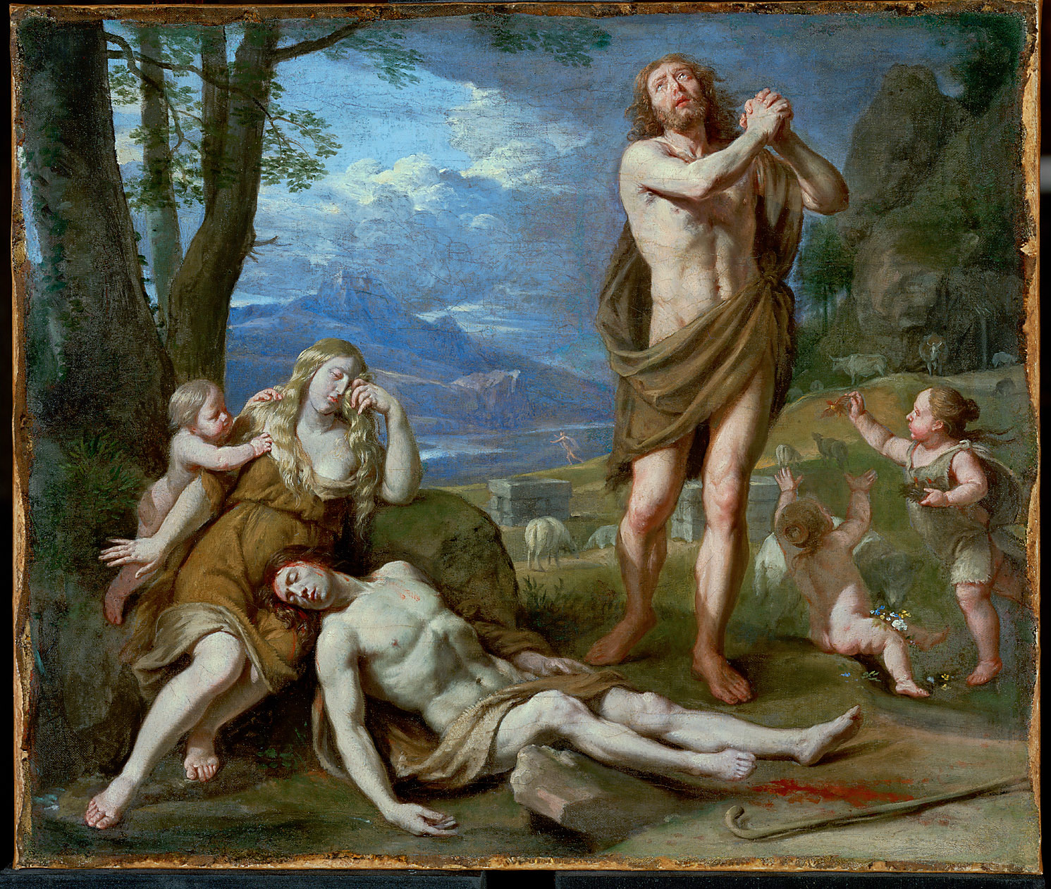 Philippe de Champaigne, Beweinung Abels