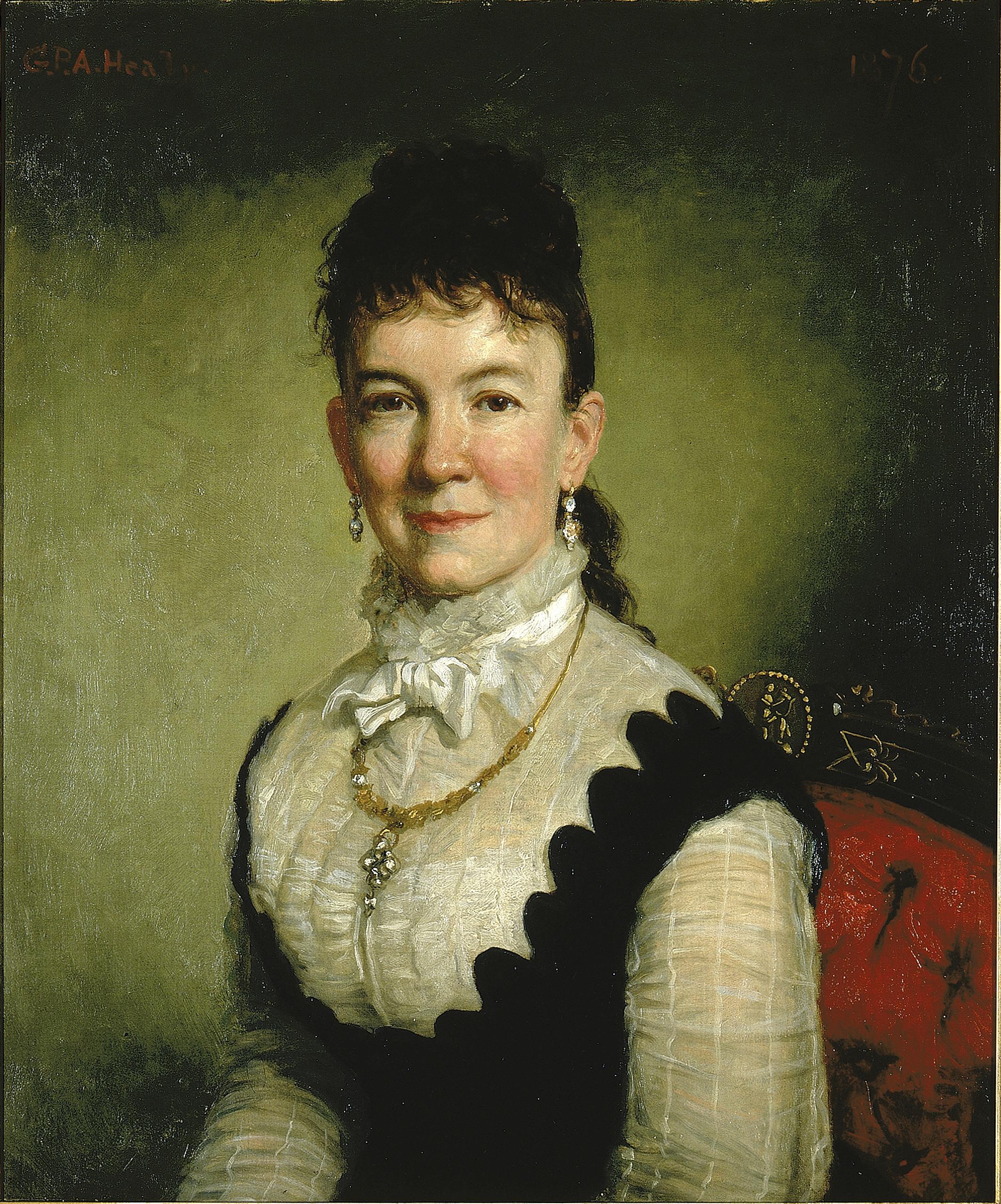 George Peter Alexander Healy, Mrs. Albert J. Myer (Catherine Walden)