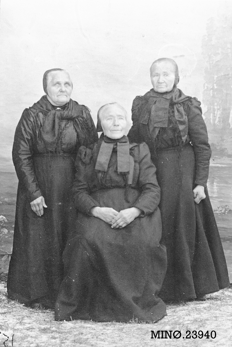 Peder J. Bredalslien, Søstre fra Moen i Tufsingdalen; Anne Marie Midtdal, Anne Bakken og Ingeborg Sofie Bakken