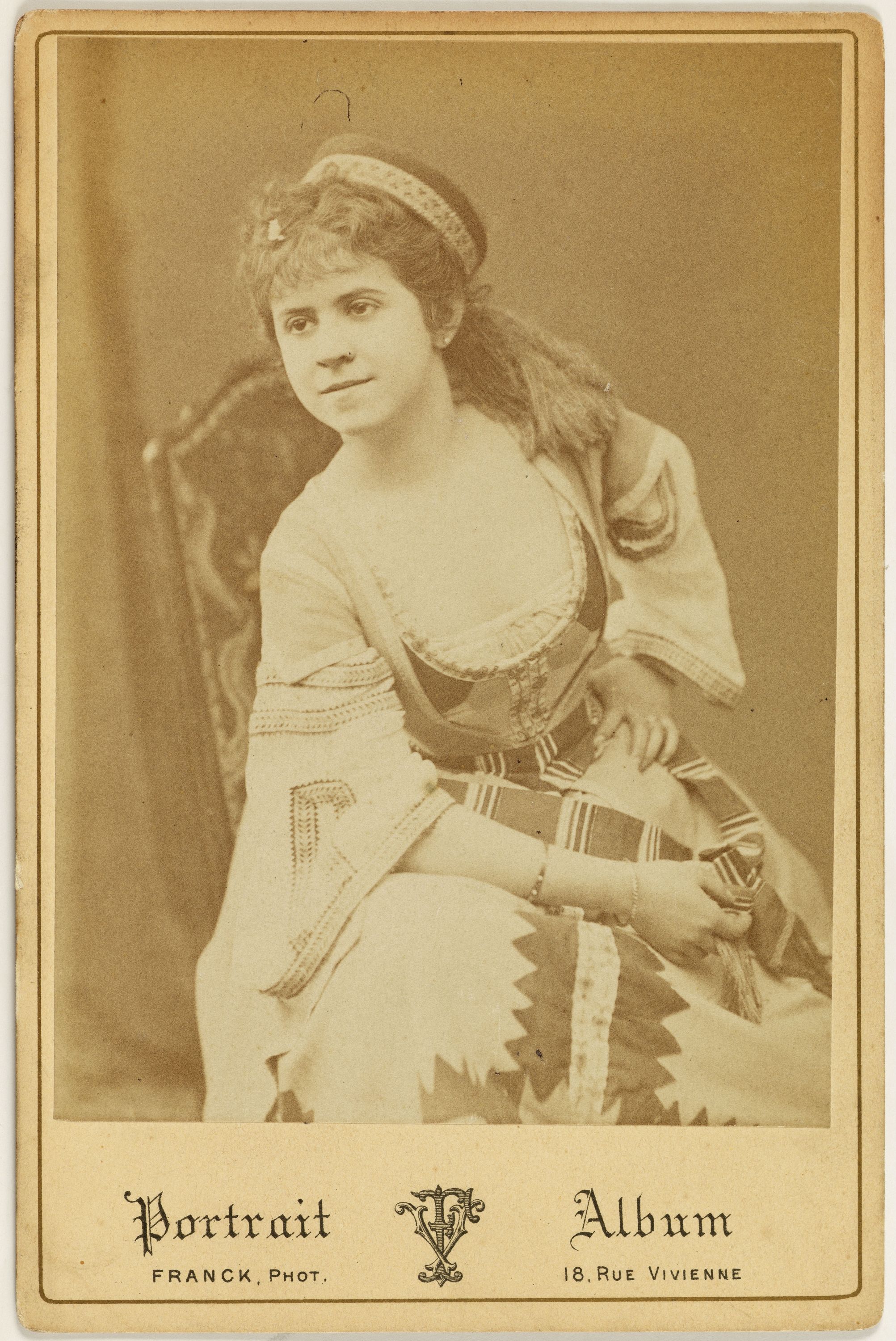 Franck, Portrait d'Alice Biot, danseuse