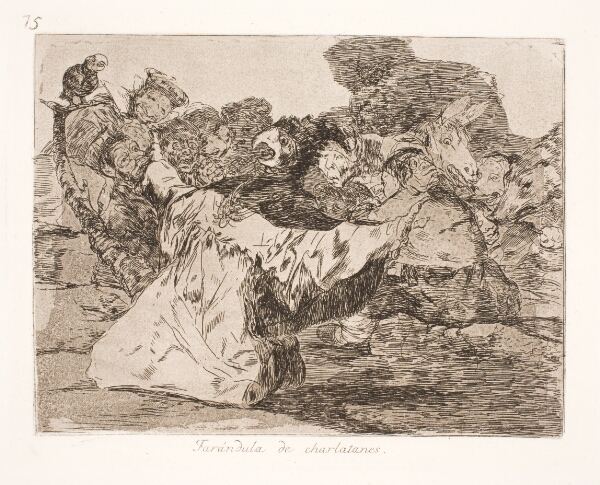 Francisco de Goya, Kvaksalvernes Runddans (75)