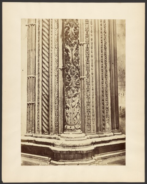 Unknown, [Architectural detail of a cathedral]
