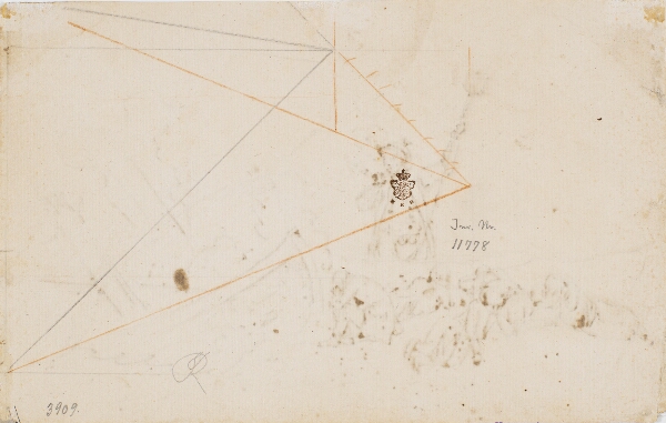 Nicolai Abildgaard, Fragment af liniær skitse