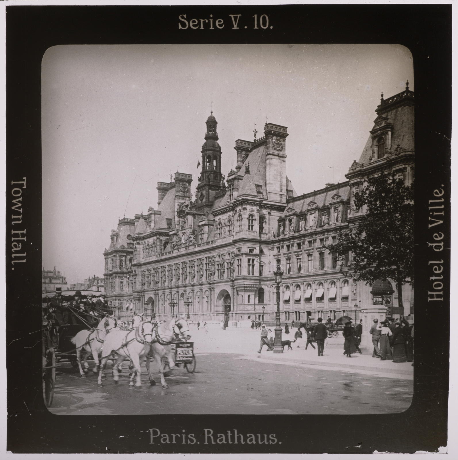Desconegut, Paris. Rathaus Projection für Alle